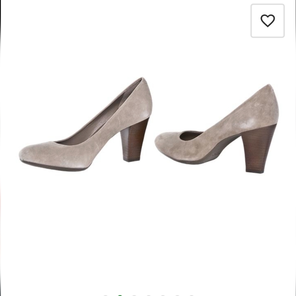Geox Respira Mariele Mid Pump Heel - size 38.5